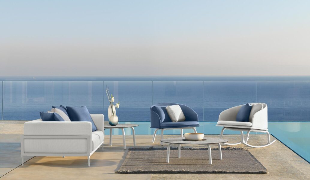 CleoSoft /Alu 3 Rocking Chair | Luxury Talenti Outdoor Living