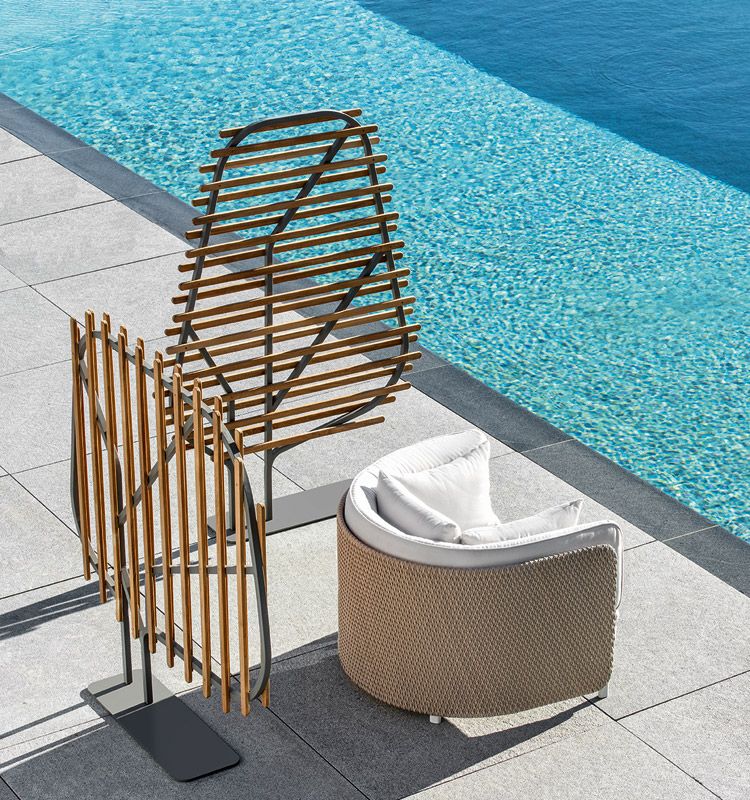 Clostra Screen Planter | Outdoor Luxury Accessories | Ethimo