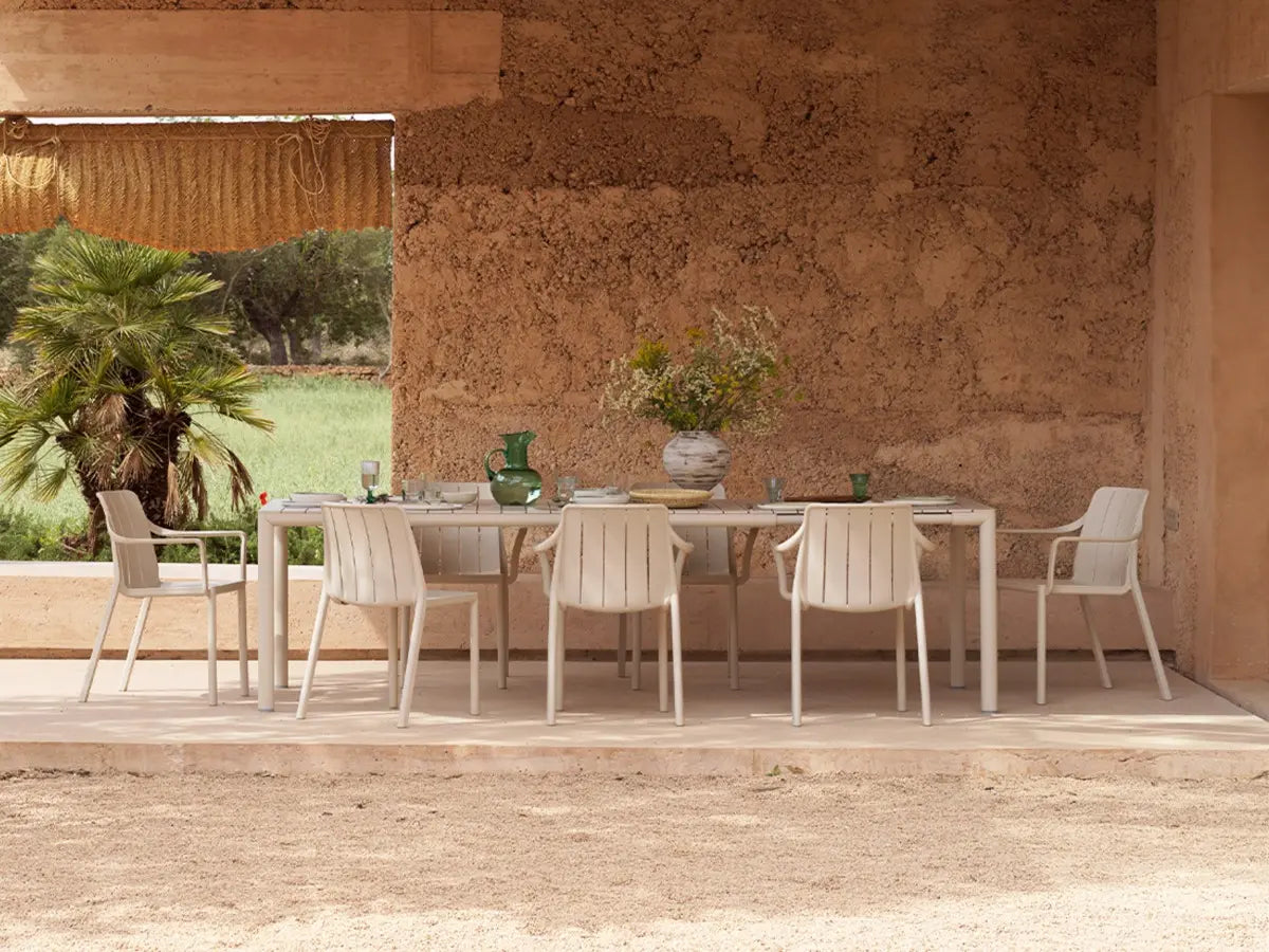 Tevere Extendable Rectangular Dining Table | Luxury Outdoor | Nardi