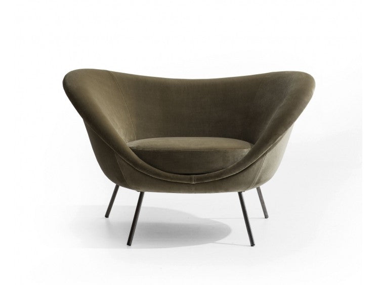 D.154.2 Armchair by Molteni&C | Gio Ponti Luxury Lounge Chair