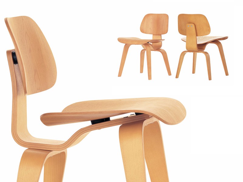 DCW Chair by Charles & Ray Eames | Iconic Ash Wood Dining Chair