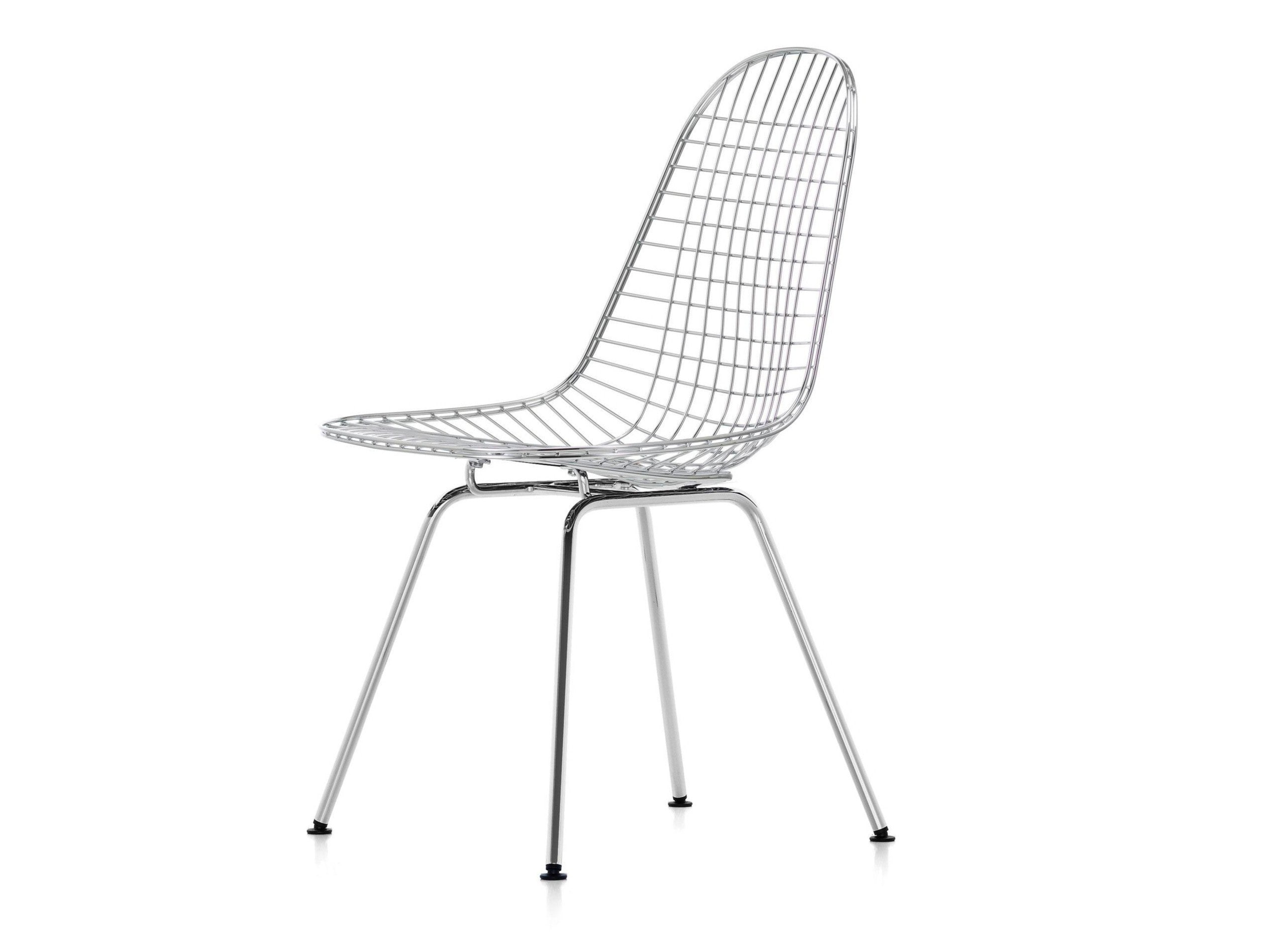 DKX Chair by Charles & Ray Eames | Iconic Wire Chair with X-Base
