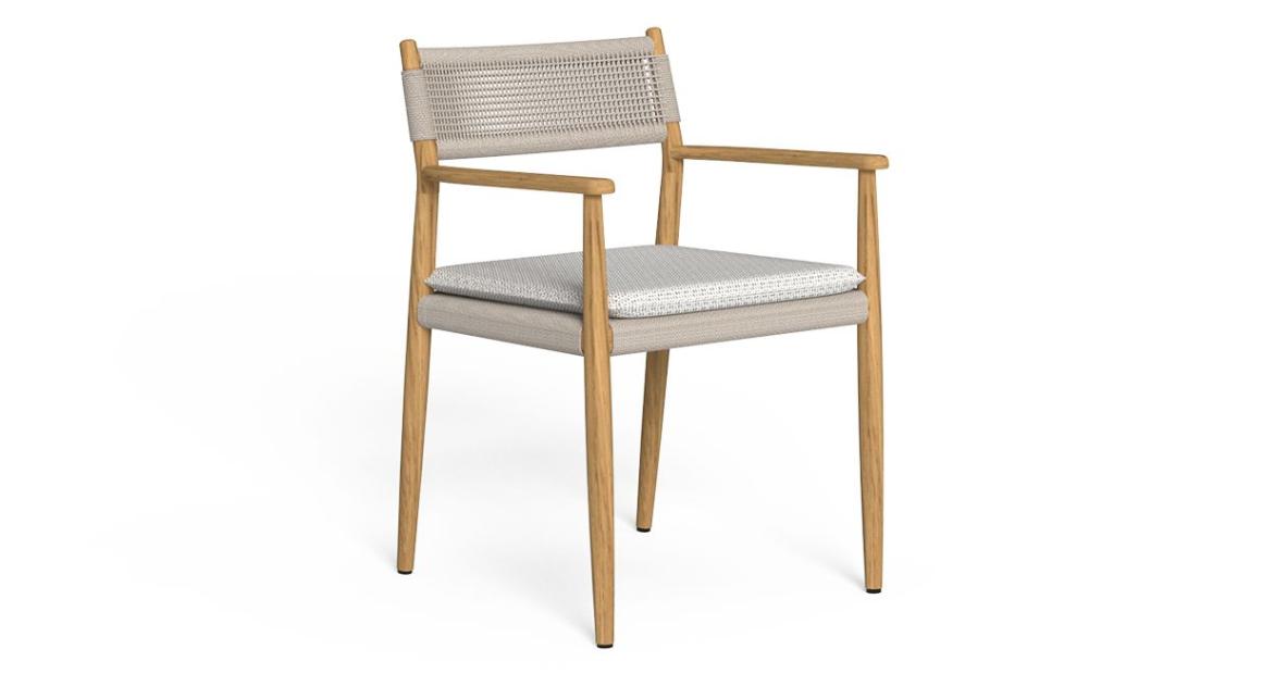 Dolcevita Dining Chair with Armrests | Luxury Talenti Outdoor Living