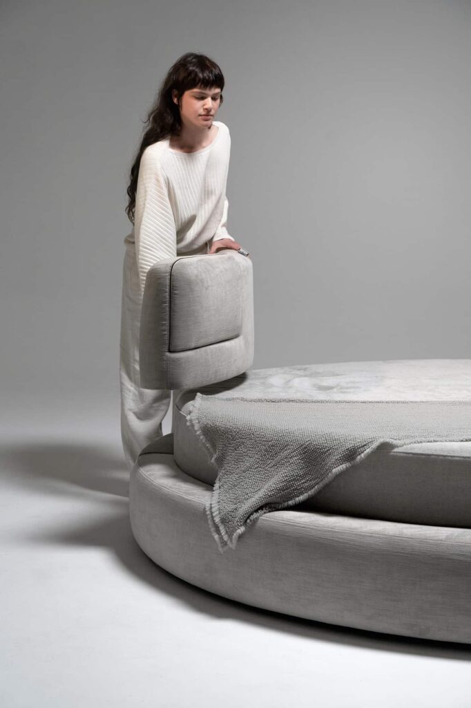 Bordone Round Bed | Luxury Living | My Home Collection