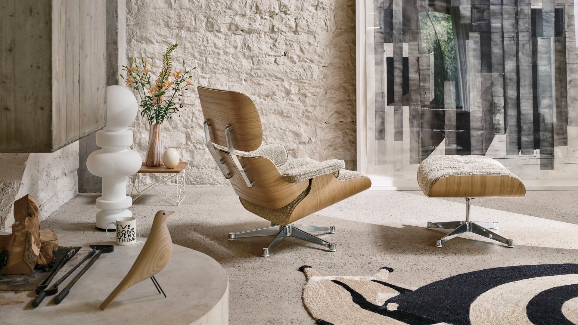 Vitra Eames Lounge Chair & Ottoman | Luxury Chair by Eames