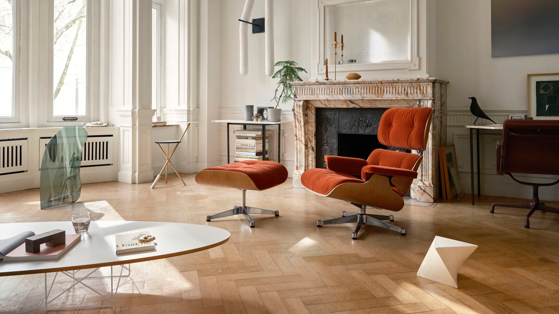 Vitra Eames Lounge Chair & Ottoman | Luxury Chair by Eames