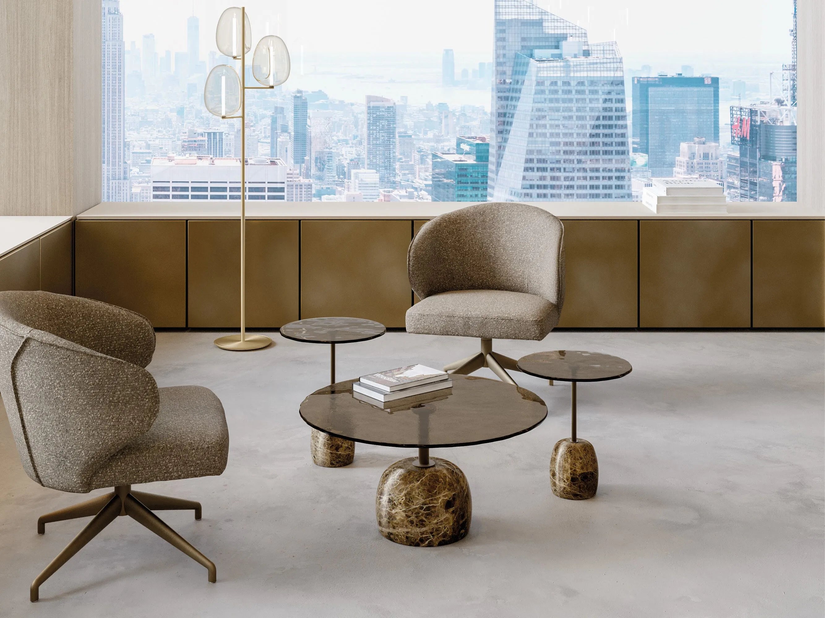 Sir Round Coffee Table | Eforma Iconic Luxury Italian Design