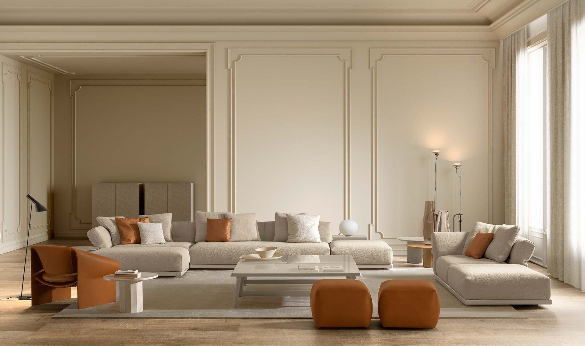 Elton 310 Sofa | Luxury Talenti Indoor Living