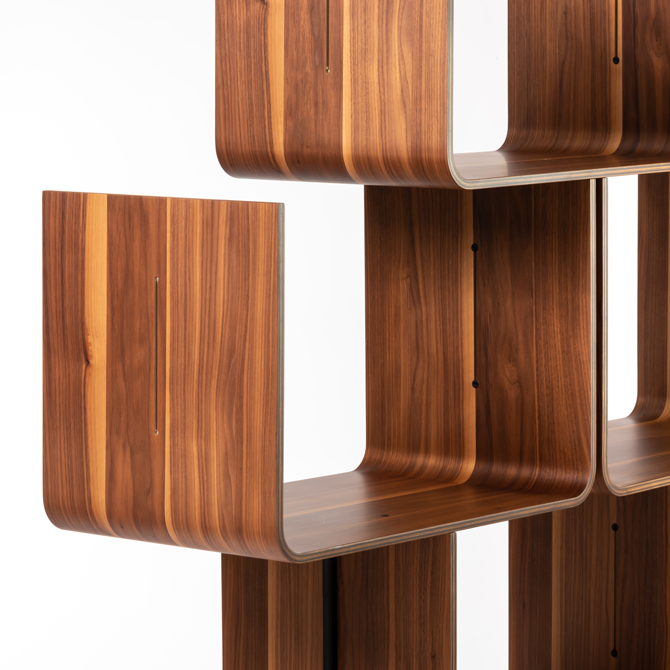 Elysee Modular Bookcase | Luxury Furniture | Designed by Pierre Paulin | Magis