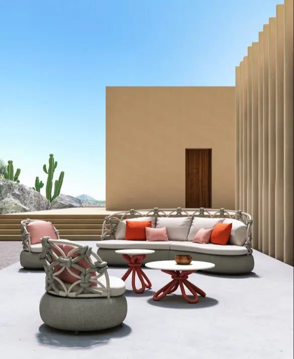 Dune 2 Seater Sofa | Luxury Furniture Kenneth Cobonpue