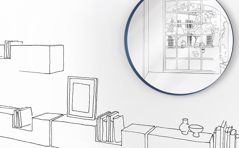 Full Moon Mirror | Minottiitalia Boutique Italian Furniture