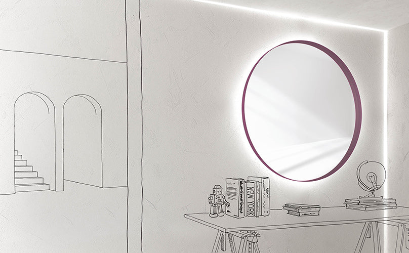 Full Moon Mirror | Minottiitalia Boutique Italian Furniture