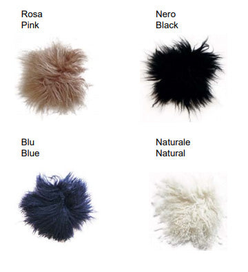 Botolo Low Chair Fur Version | Designed by Cini Boeri | Arflex