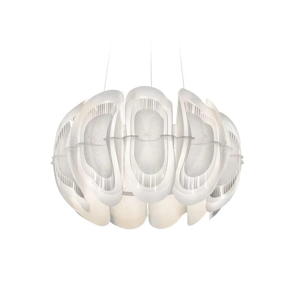 Fiordlys Round Suspension Lamp | Slamp Sculptural Design Lighting