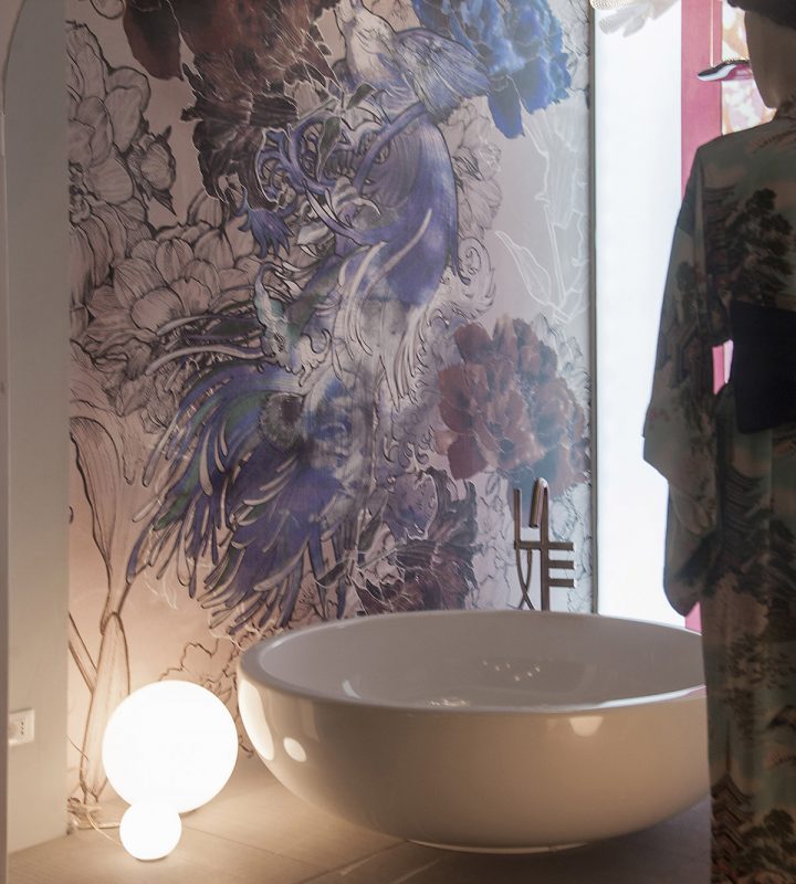 Fontana Freestanding Bathtub with Shower | Ceramica Flaminia