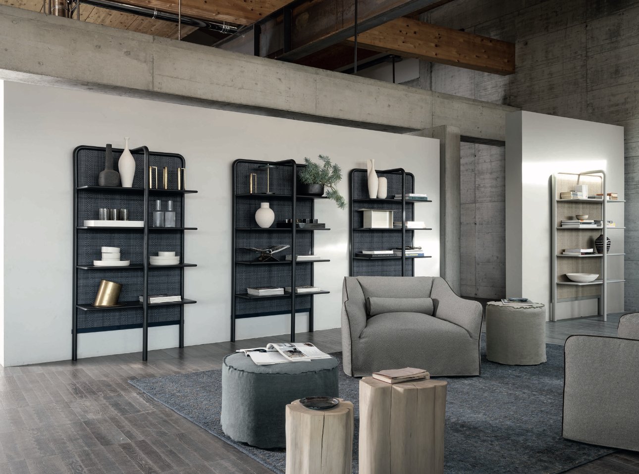 Daen 72 Bookcase | Luxury Furniture Gervasoni