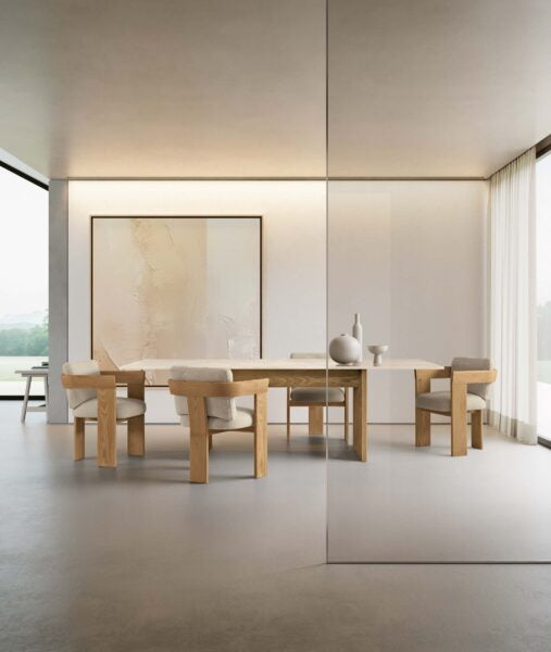 Freddie Dining Chair with Armrests | Luxury Talenti Indoor Living