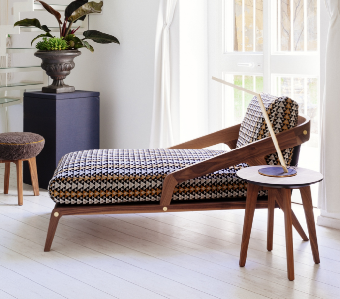 Frise Chaise Longue | Luxury Living | Black Tie