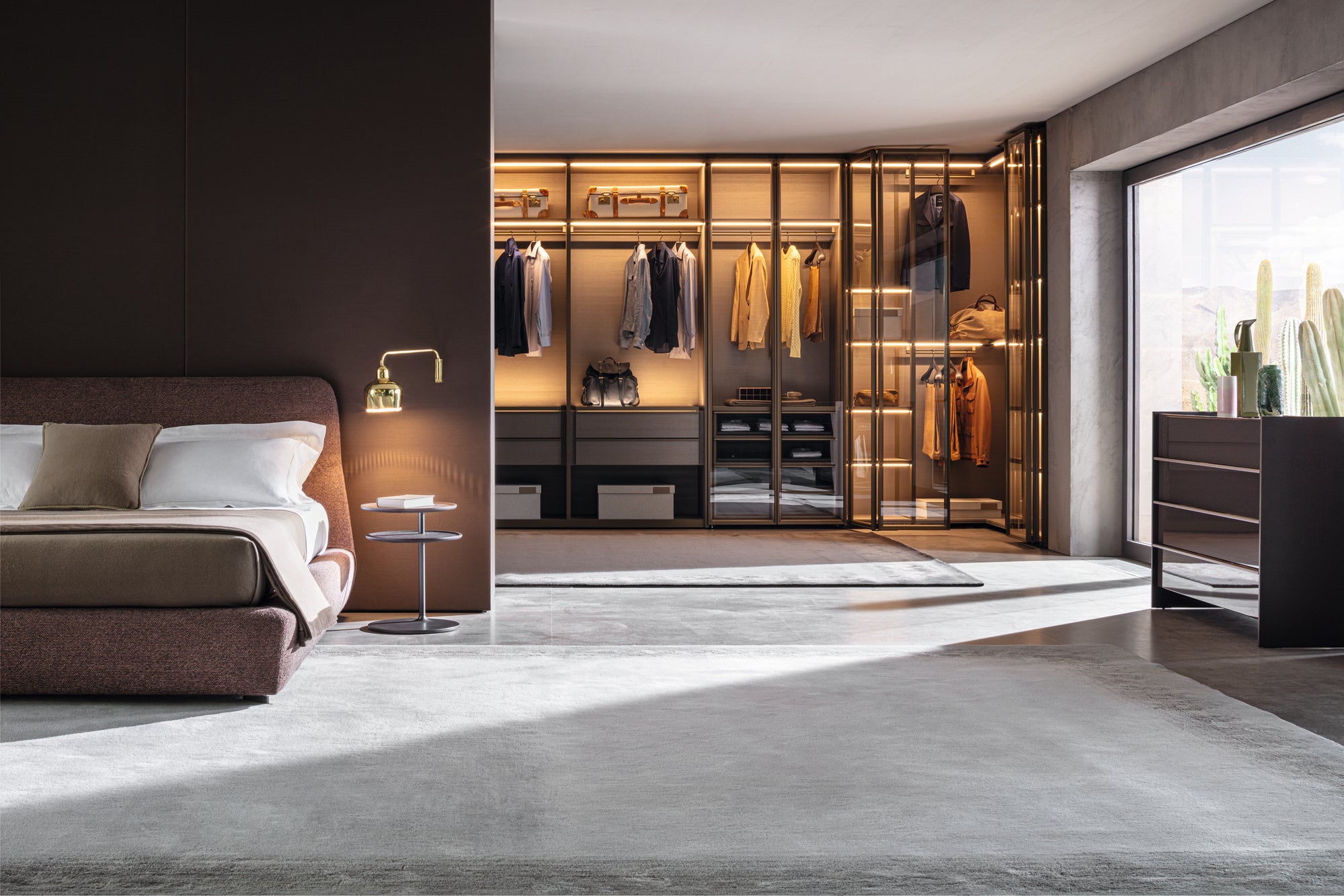 Gliss Master Sistema 7 Folding Door Wardrobe | Vincent Van Duysen