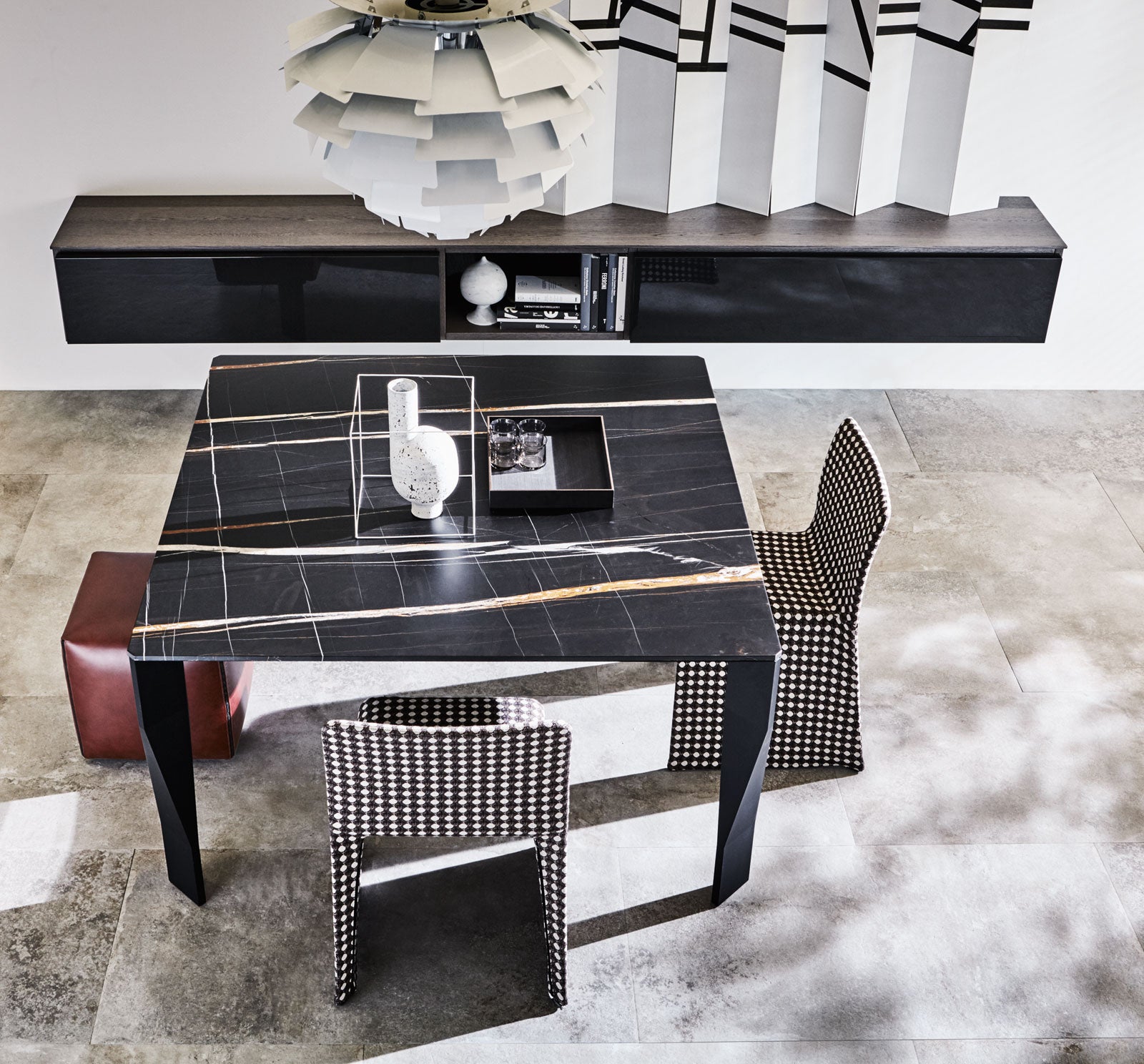 Glove Chair by Patricia Urquiola | Removable Upholstered Dining Chair