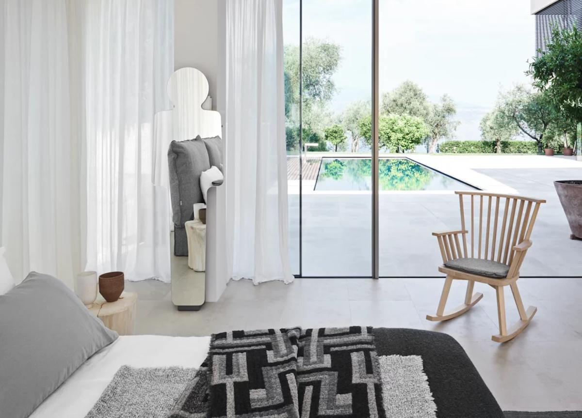 Gray 29 Rocking Chair | Luxury Furniture Gervasoni