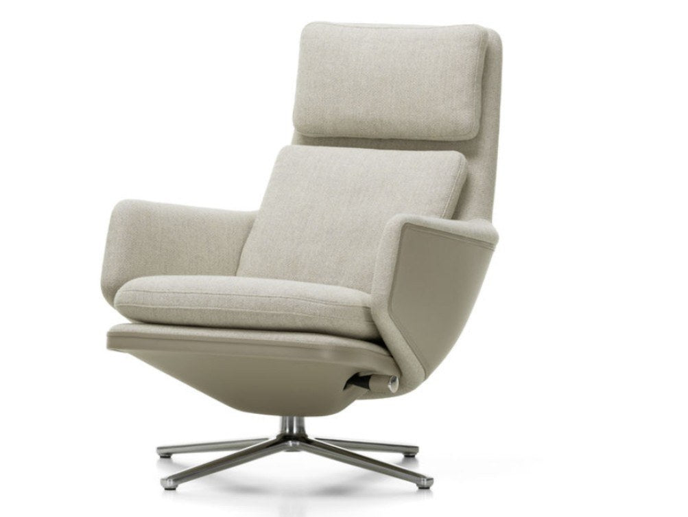 Grand Relax Fabric Lounge Chair | Luxury Reclining Armchair
