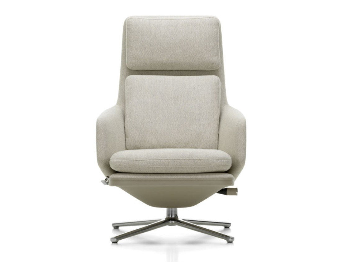 Grand Relax Fabric Lounge Chair | Luxury Reclining Armchair