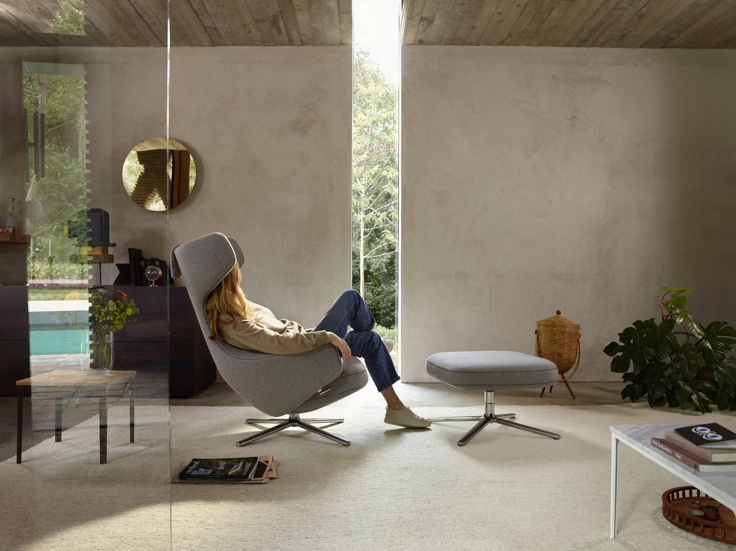 Vitra Grand Repos Lounge Chair by Antonio Citterio