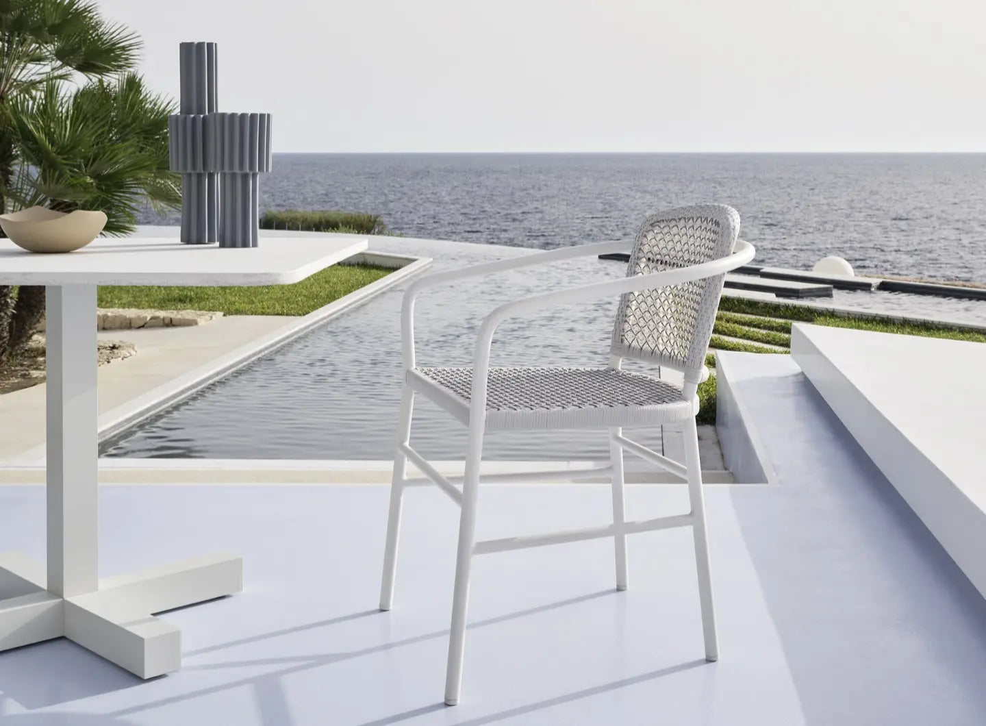 Colette 26 Dining Chair with Armrests | Gervasoni