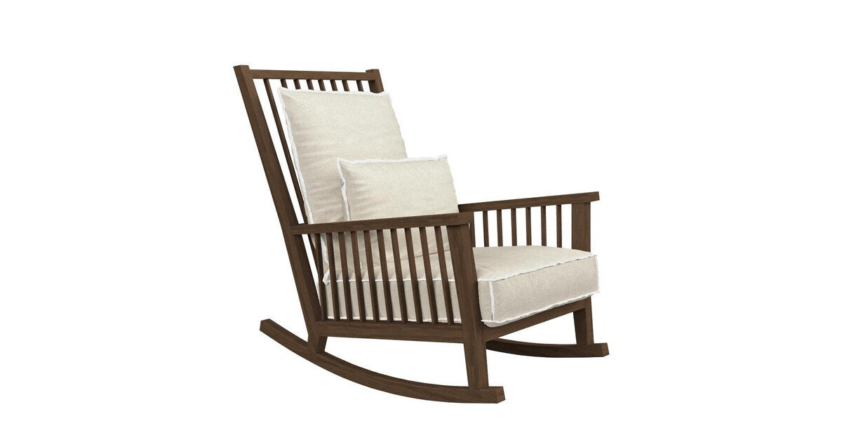 Gray 09 Rocking Armchair | Luxury Furniture Gervasoni