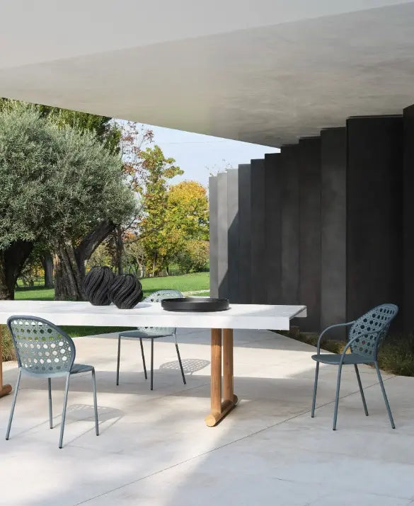 Torii Rectangular Dining Table | Luxury Living Gervasoni