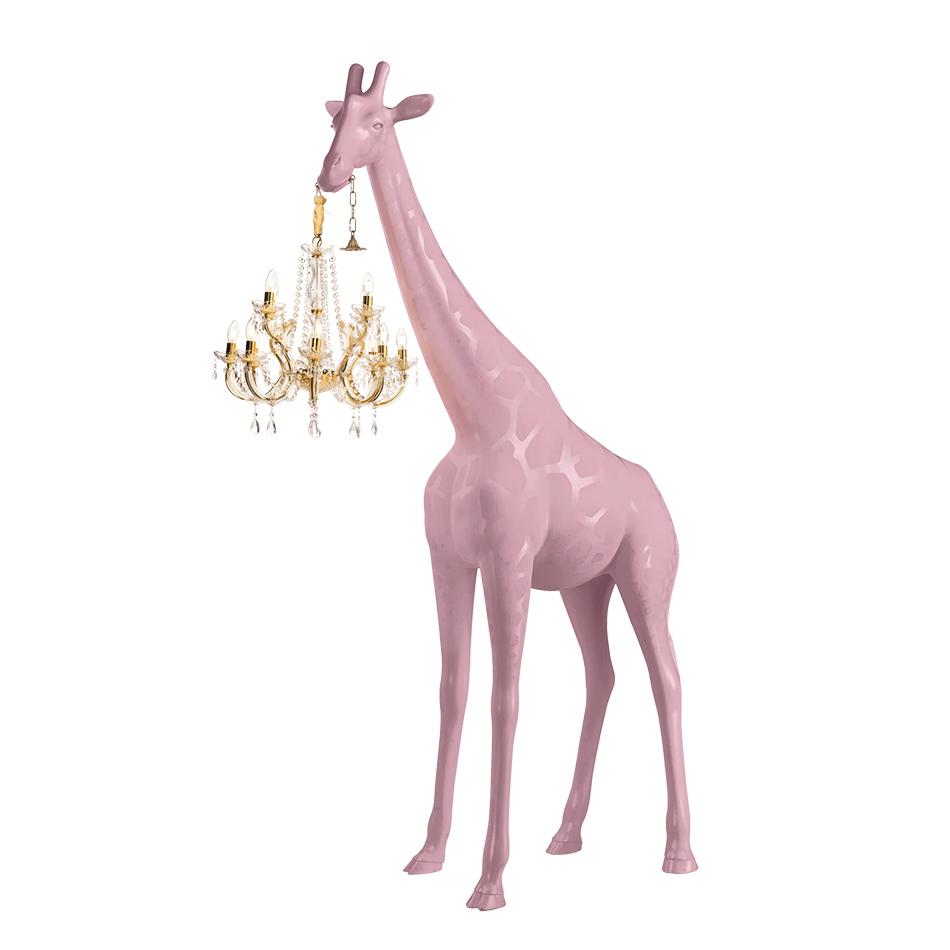 Giraffe in Love M Floor Lamp – Designed by Marcantonio for Qeeboo
