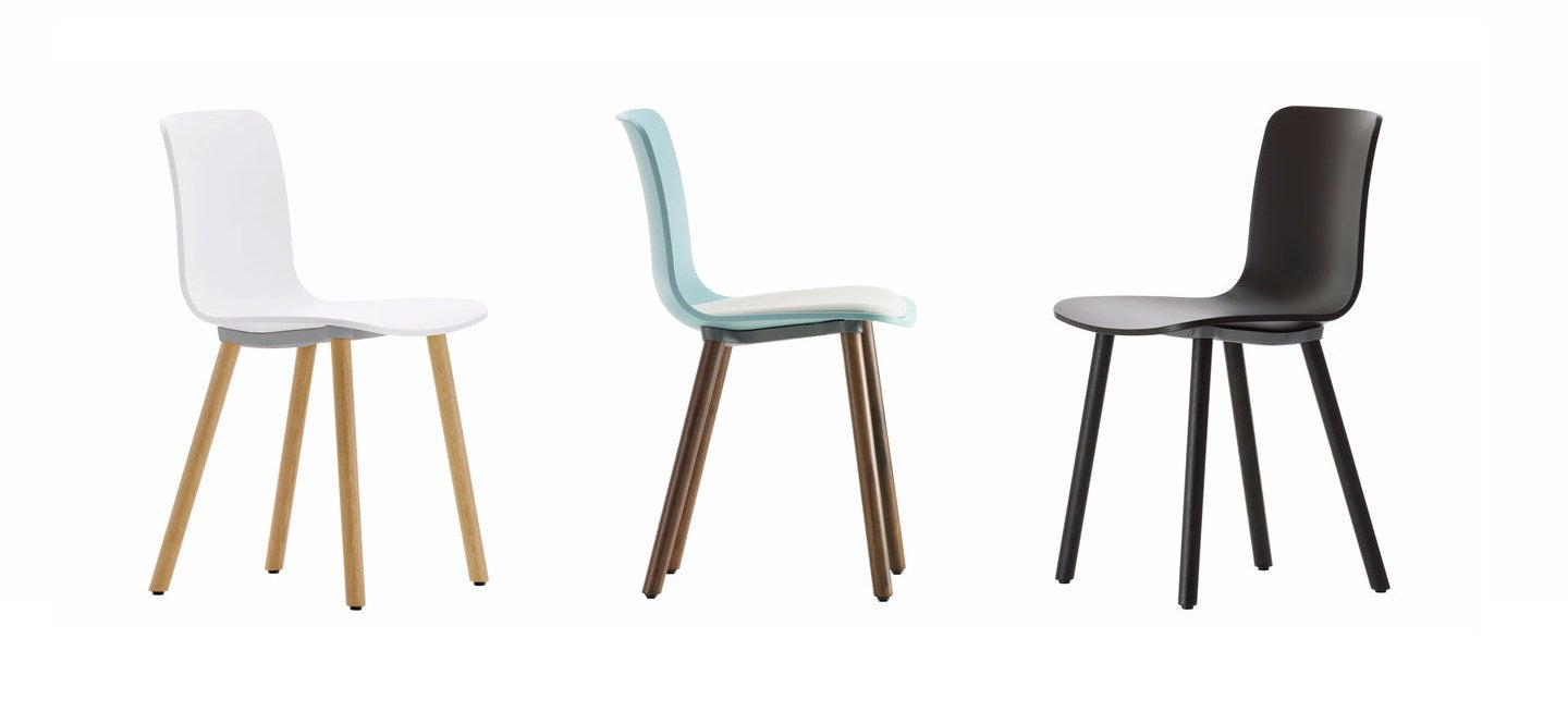 Vitra HAL RE Wood Chair by Jasper Morrison | Sustainable Dining Chair