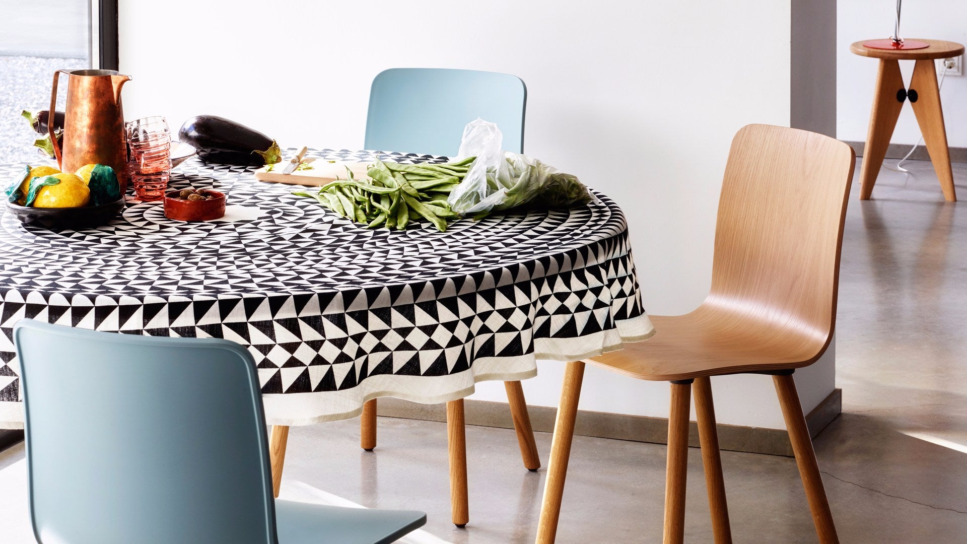 Vitra HAL RE Wood Chair by Jasper Morrison | Sustainable Dining Chair