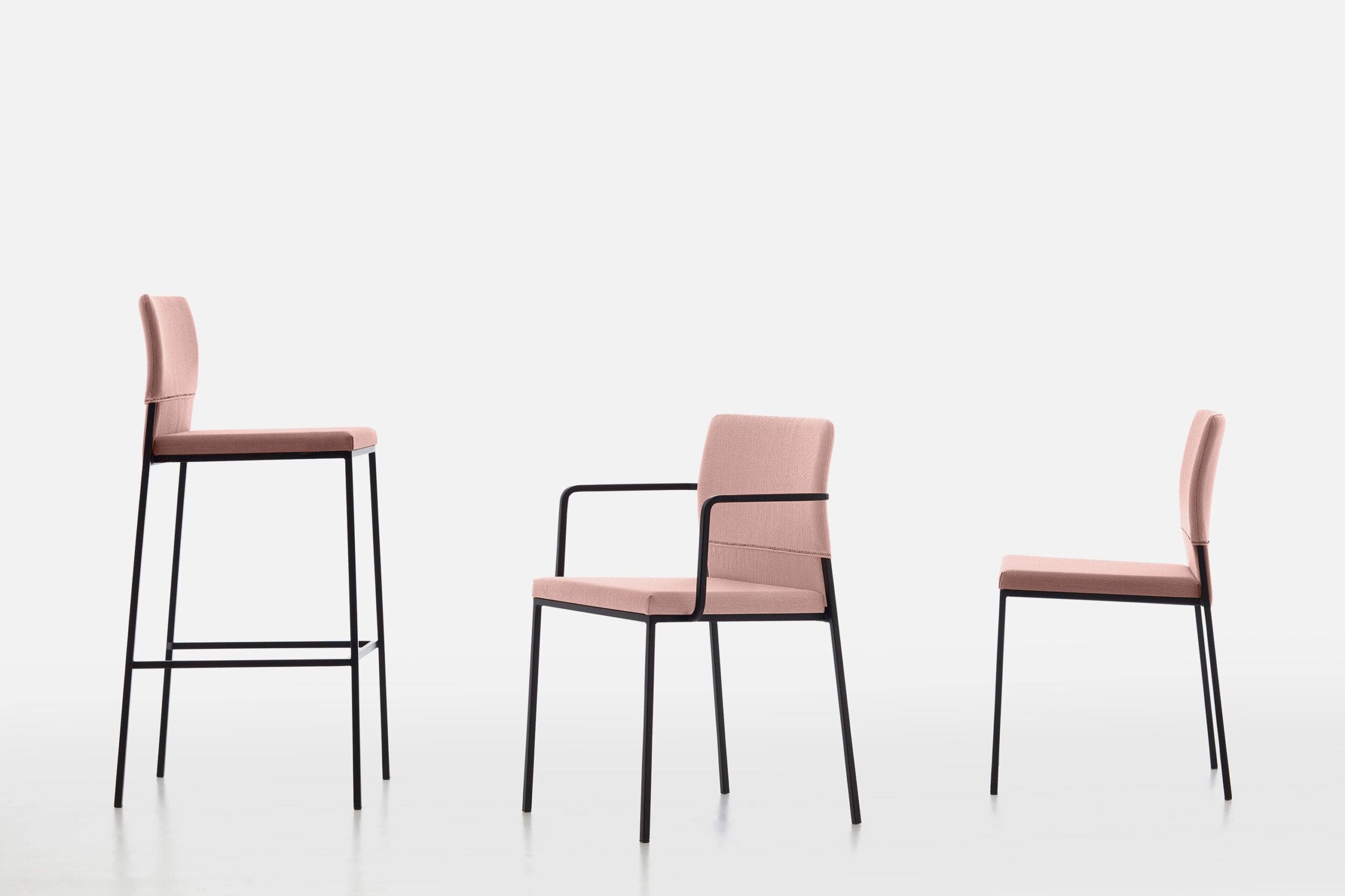 Hat Stackable Dining Chair with Armrests | Set of 2 | Arrmet