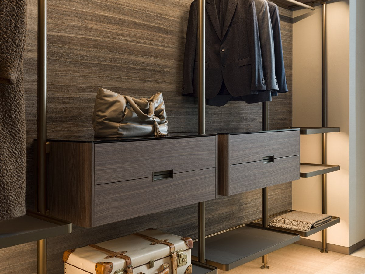 Molteni&C Master Dressing & Hector System | Luxury Walk-In Closet