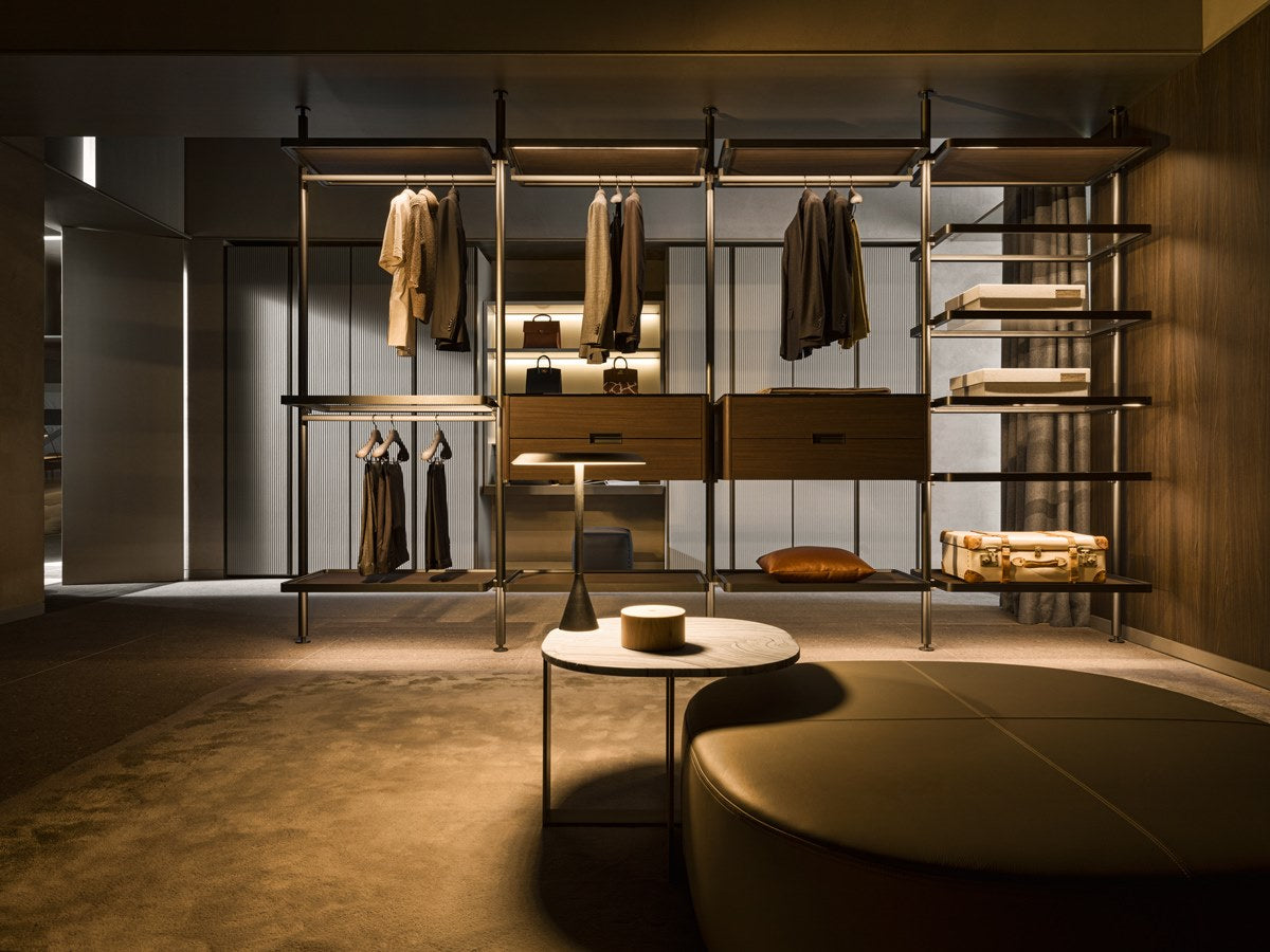 Molteni&C Master Dressing & Hector System | Luxury Walk-In Closet