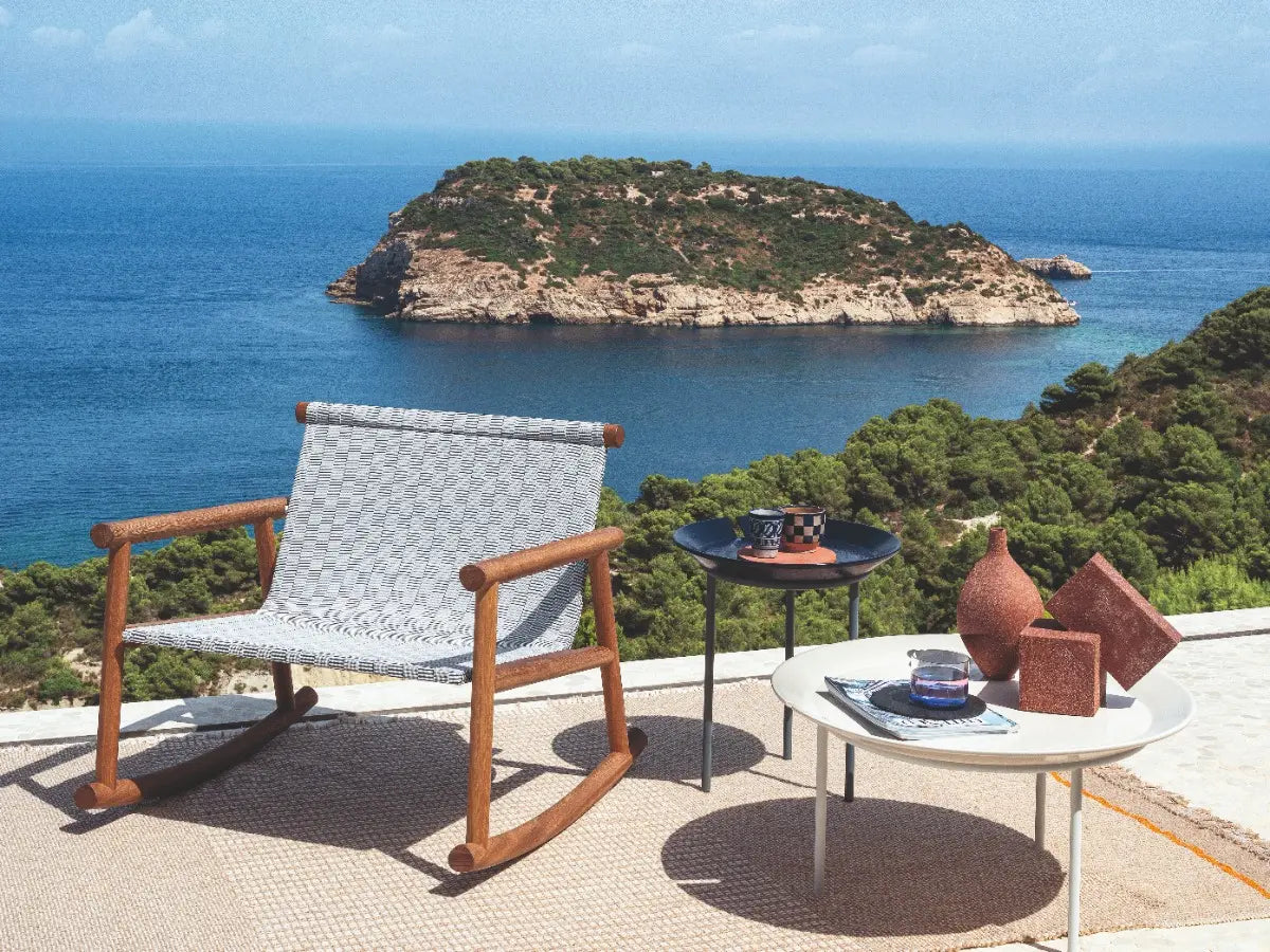 Hashi 09 Rocking chair | Luxury Furniture | Gervasoni