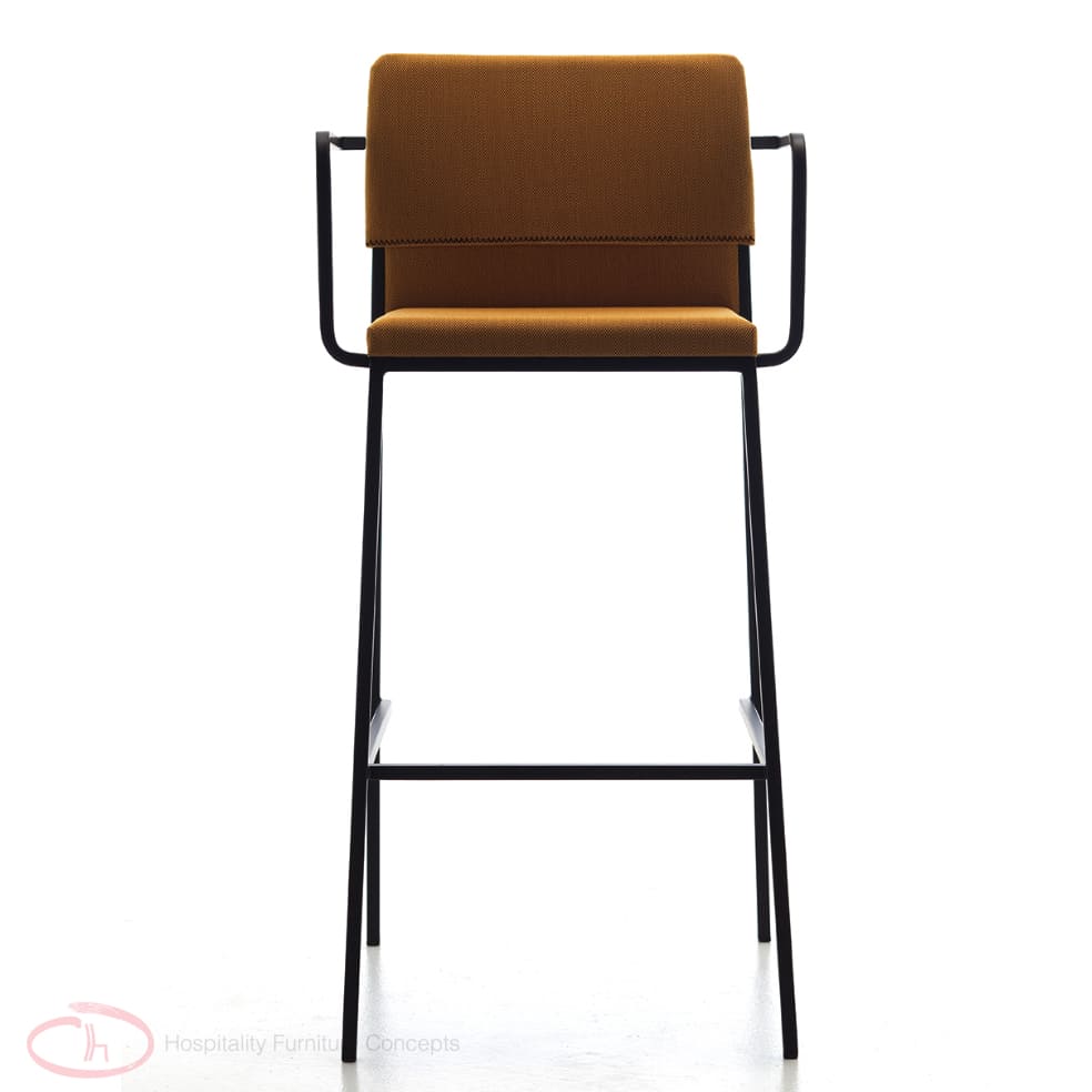 Hat AR Stool with Armrests | Contemporary Furniture Arrmet