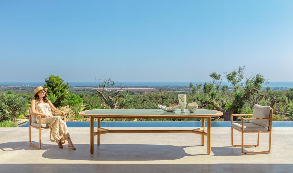 Jun Living Rectangular Dining Table | Luxury Talenti Outdoor Living