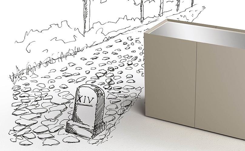 KM Sideboard | Minottiitalia Boutique Italian Furniture