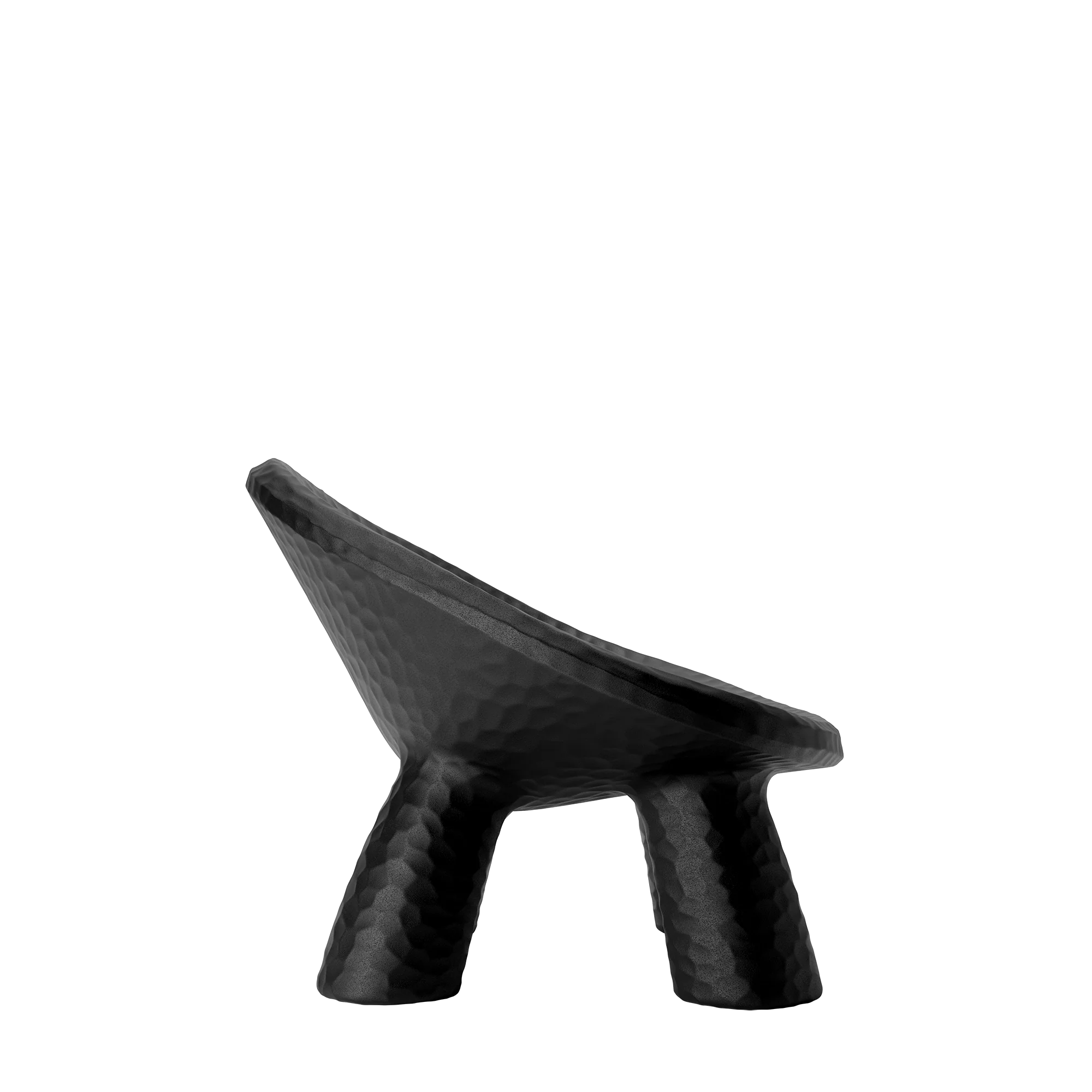 Close‑up of the Kaya Armchair surface and silhouette, contemporary sculptural design by Paola Navone for Qeeboo.