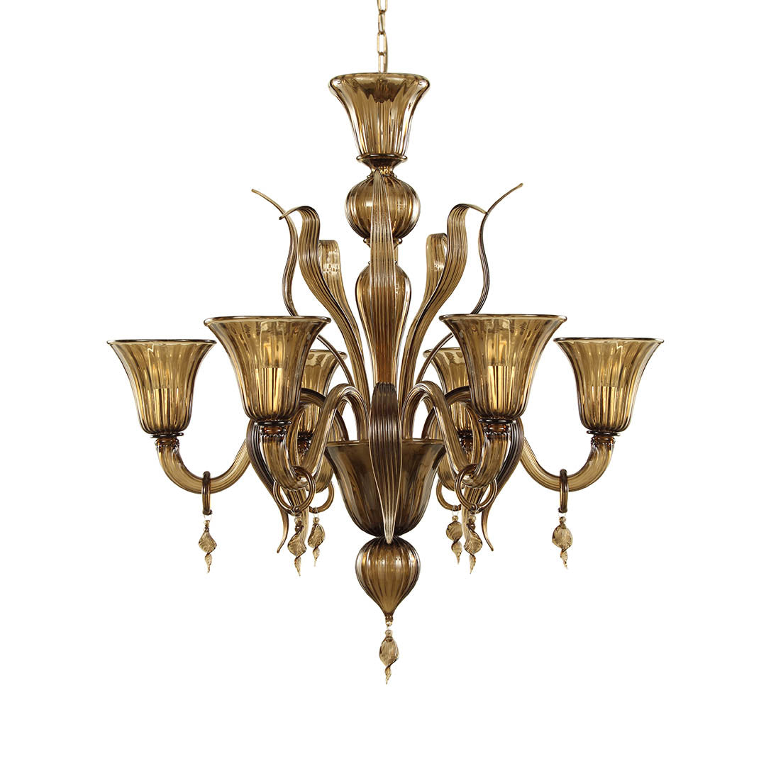 Fluage 6 Chandelier  | Multiforme Artistic Luxury Lighting