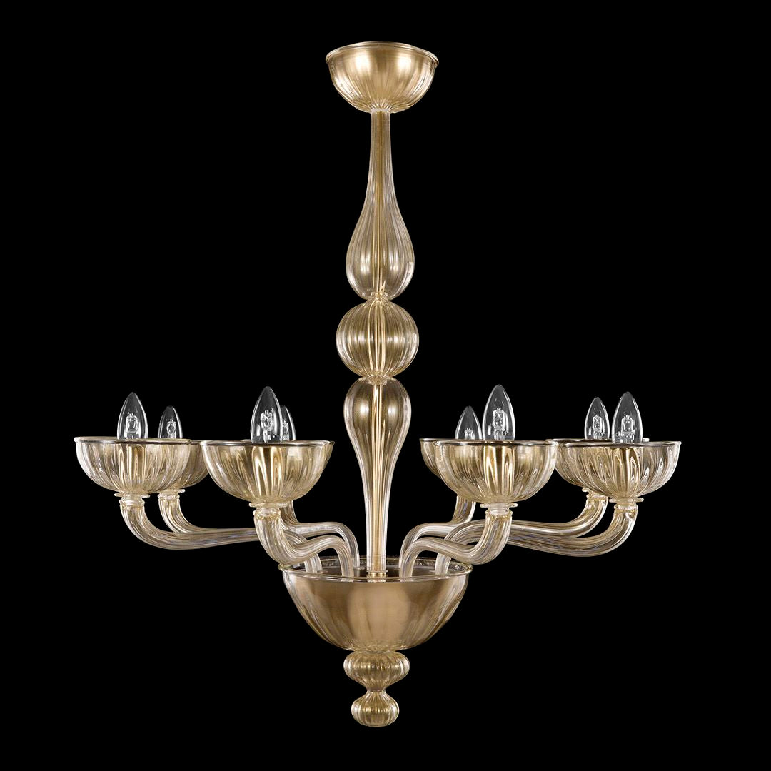 Edgar 8 Chandelier | Multiforme Artistic Luxury Lighting