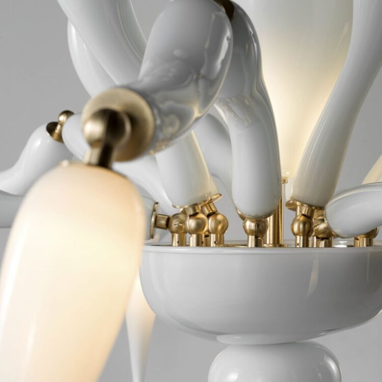 Lob 12 Chandelier | Multiforme Artistic Luxury Lighting