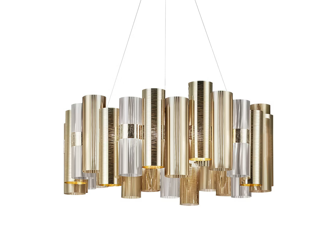 La Lollo Round Suspension Lamp | Slamp Sculptural Design Lighting