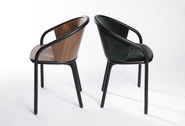 Latis Dining Chair with Armrests | Classic Contemporary Seating | Modonutti