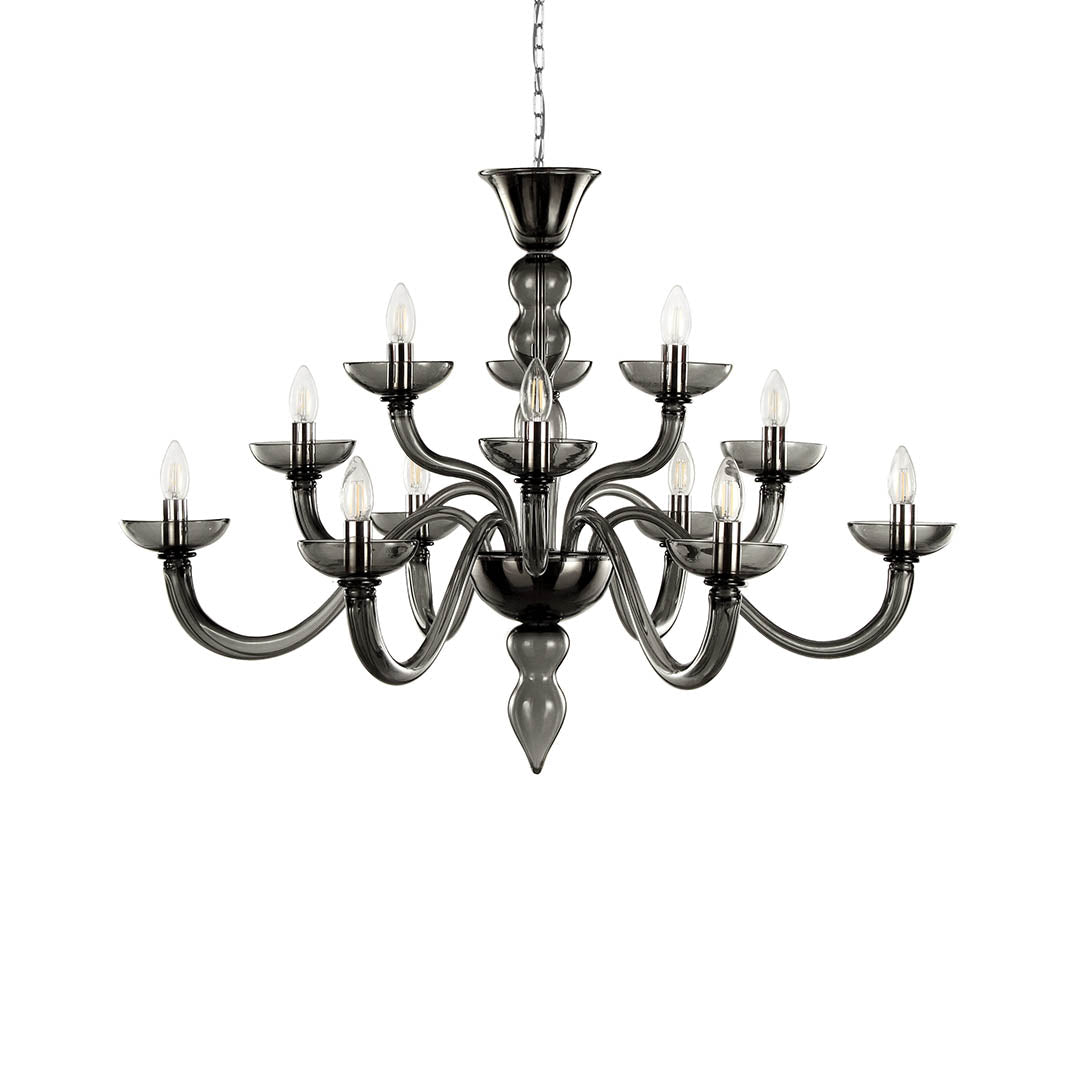 Metropole 12 Chandelier | Multiforme Artistic Luxury Lighting