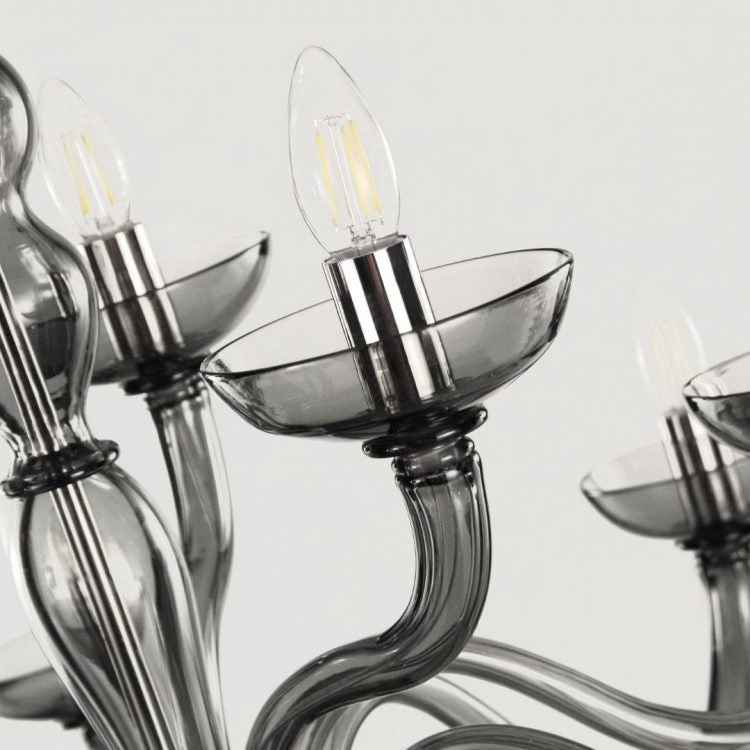 Metropole 12 Chandelier | Multiforme Artistic Luxury Lighting