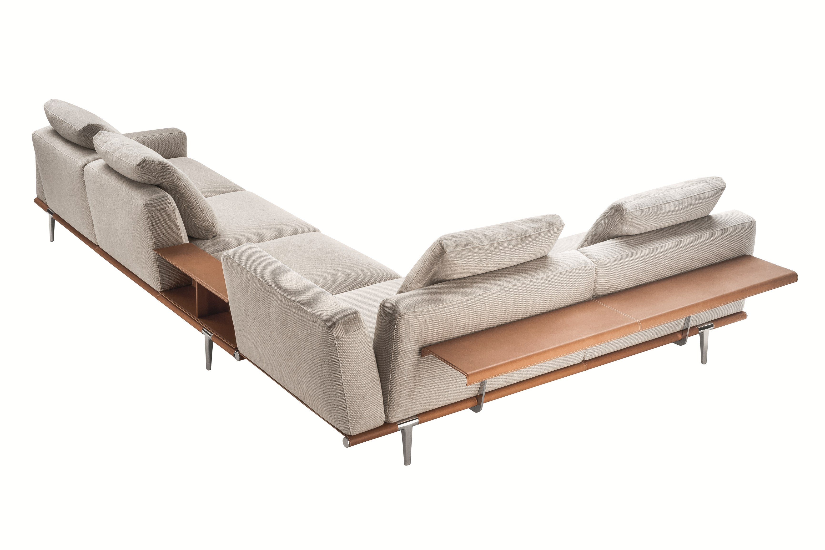 Poltrona Frau LET IT BE Sofa by Palomba Serafini | Luxury Fabric Sofa